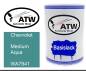 Preview: Chevrolet, Medium Aqua, WA7941: 500ml Lackdose, von ATW Autoteile West.